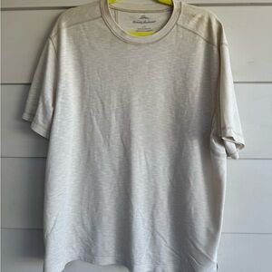Tommy Bahama Cream Color Comfort Mens Shirt L